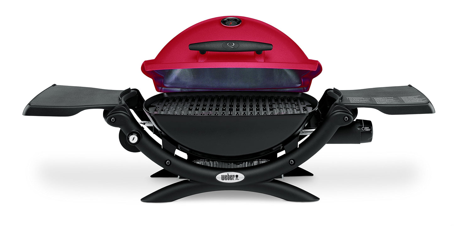 Parrilla Weber Q1200 Rojo de Propano Líquido