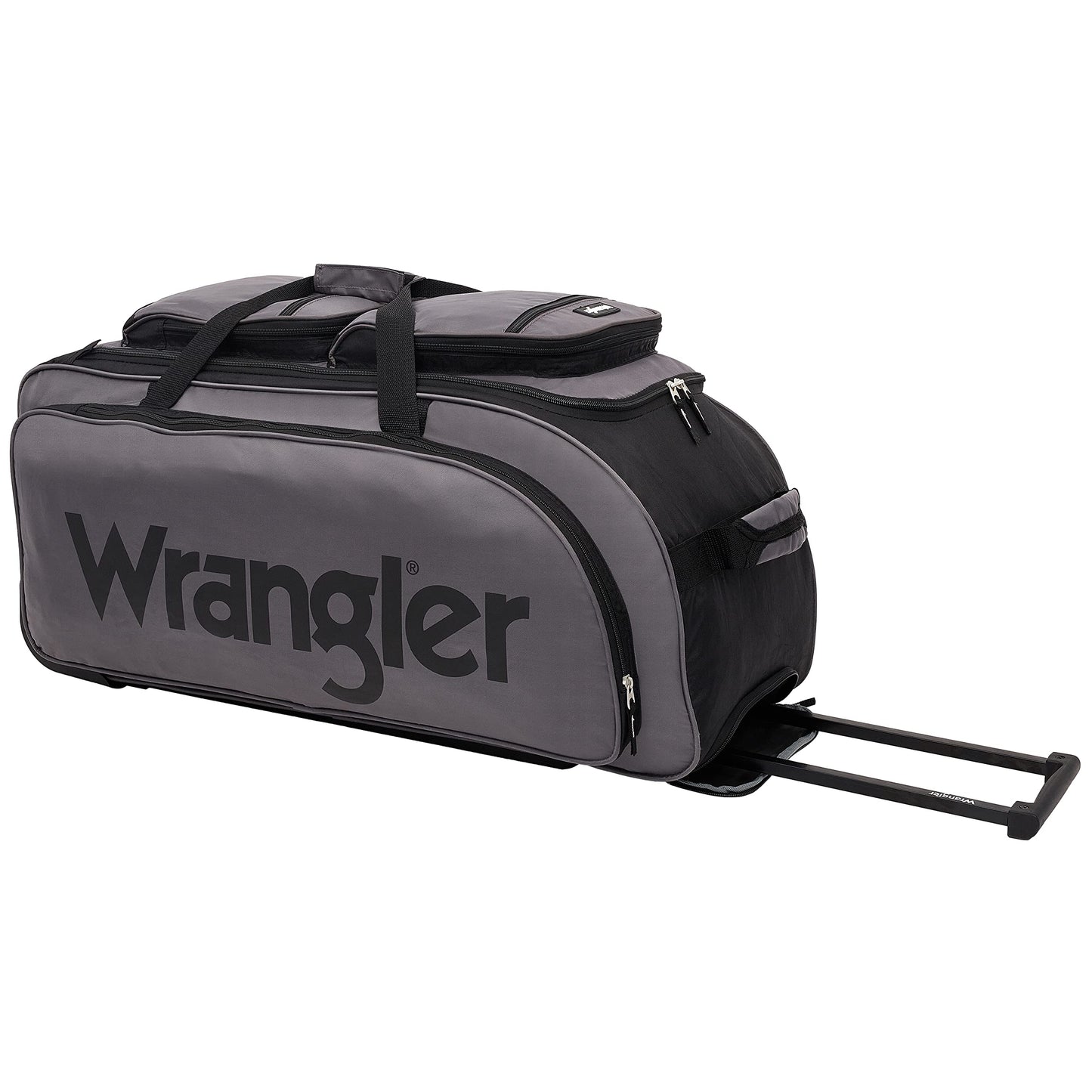 Bolsa de Viaje Wrangler Gris Antracita 30 Pulgadas con Ruedas