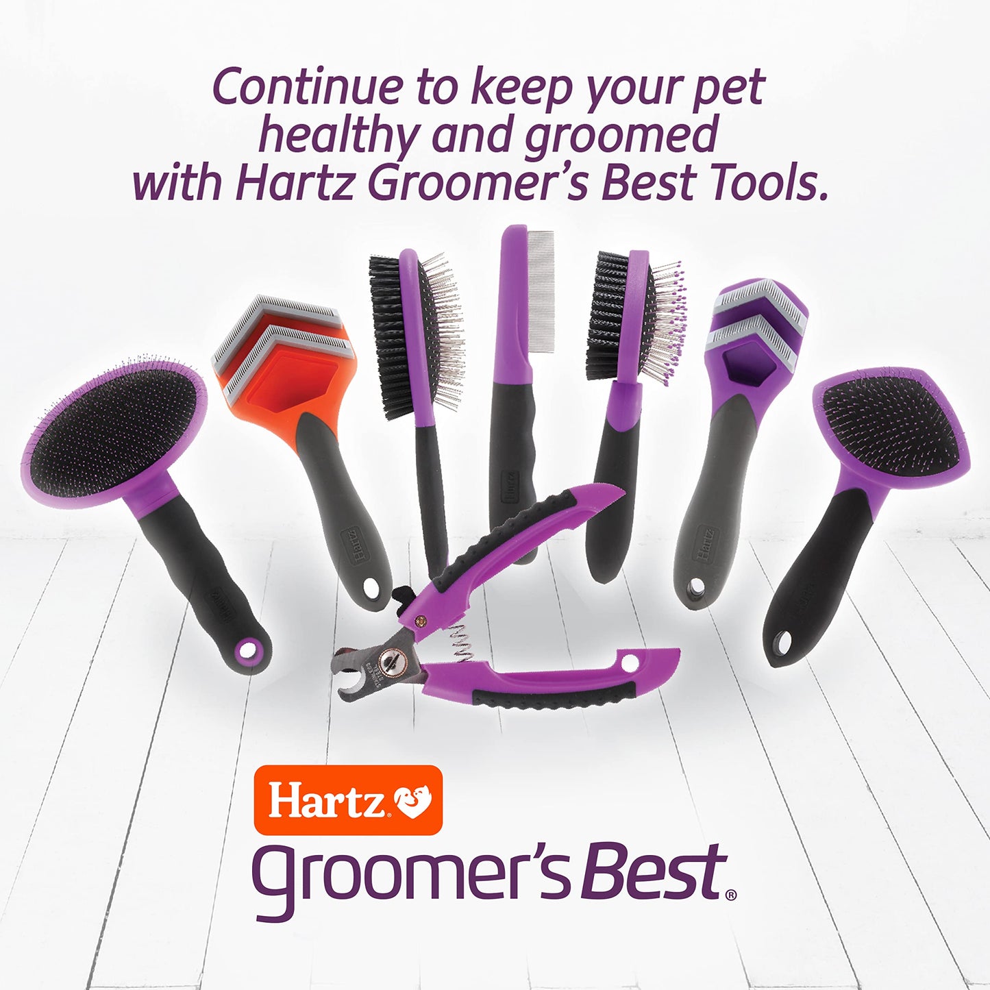 Hartz Groomer's Best Fur Fetcher - Cepillo para perro