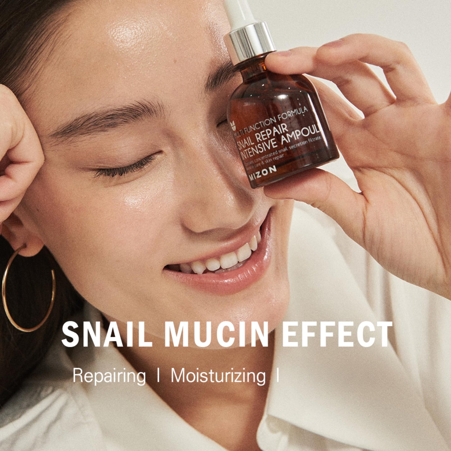 MIZON Snail Repair Intensive Ampoule - Anti Wrinkle - Multi Function Formula