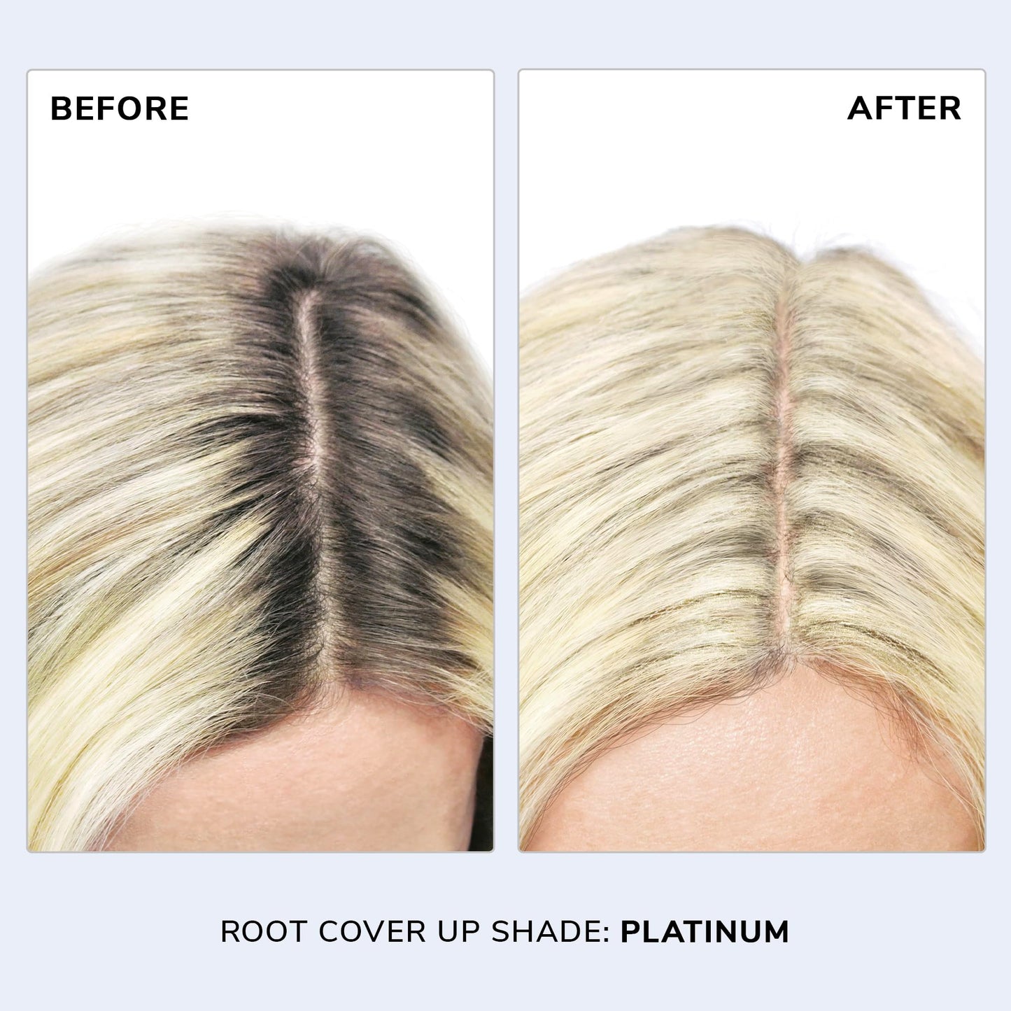 COLOR WOW - Refrescante de color para cabello Root Cover Up, platino, 0.07 libras