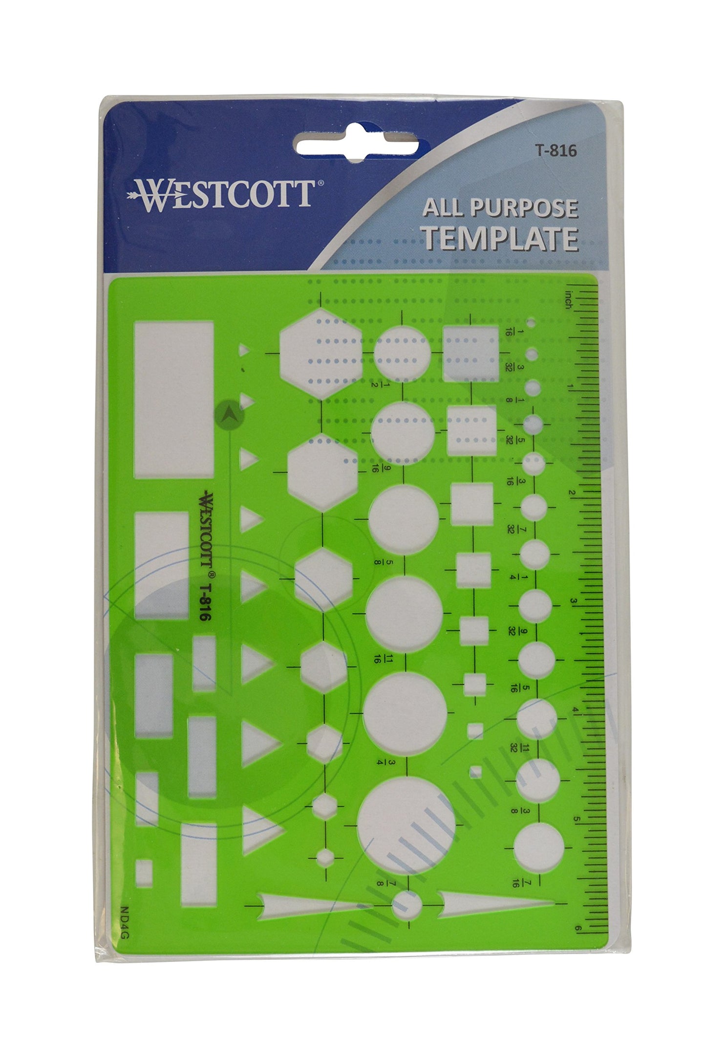 Plantilla Para Dibujo Técnico Westcott Verde