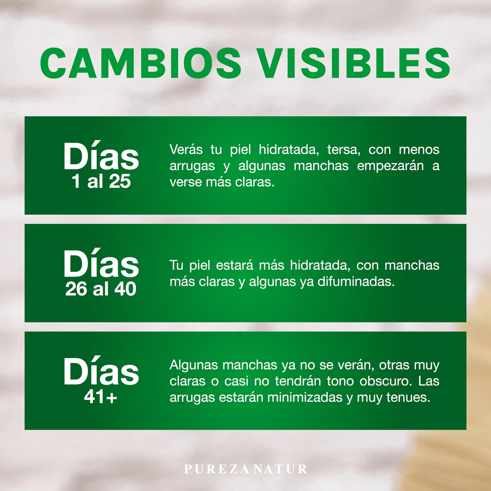 Suero Facial PUREZA NATUR Blanco con Ácido Hialurónico y Vitamina C para Hidratación y Aclarado de Piel para Mujer