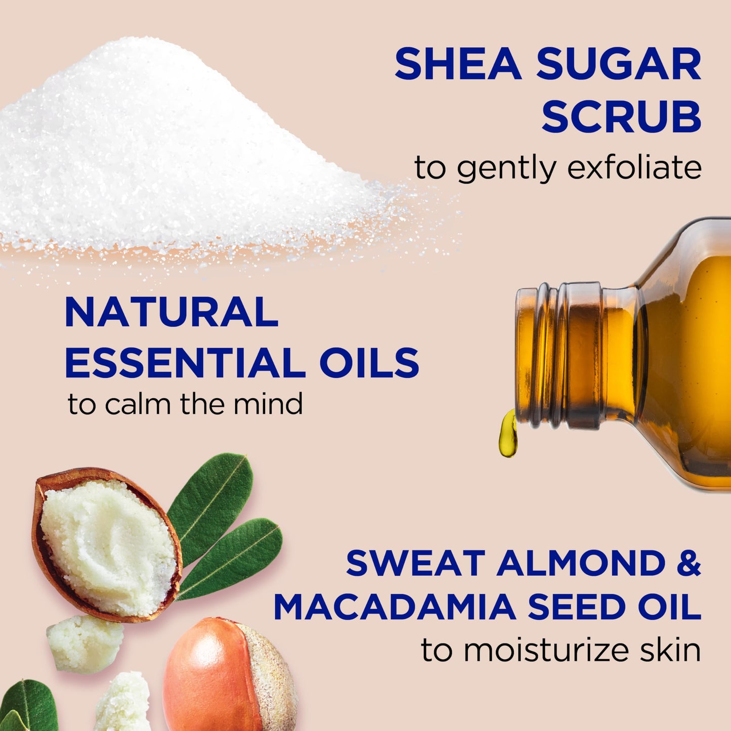 Dr Teal's Scrub Exfoliante para la Piel con Manteca de Karité y Azúcar, 19 Onzas