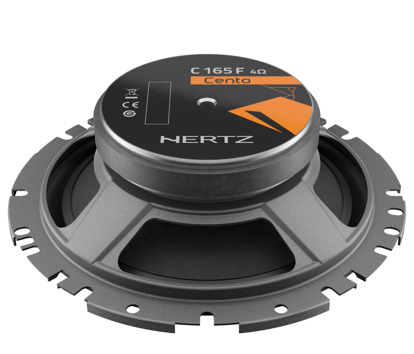 HERTZ Cento Series C165F - Woofers de montaje poco profundo de 6.5 pulgadas, par