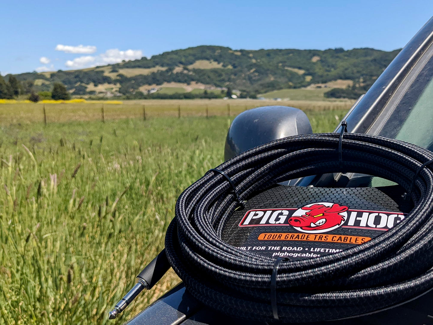 Cable para Instrumento Pig Hog 1/4" TRS Alto Rendimiento 10 Pies