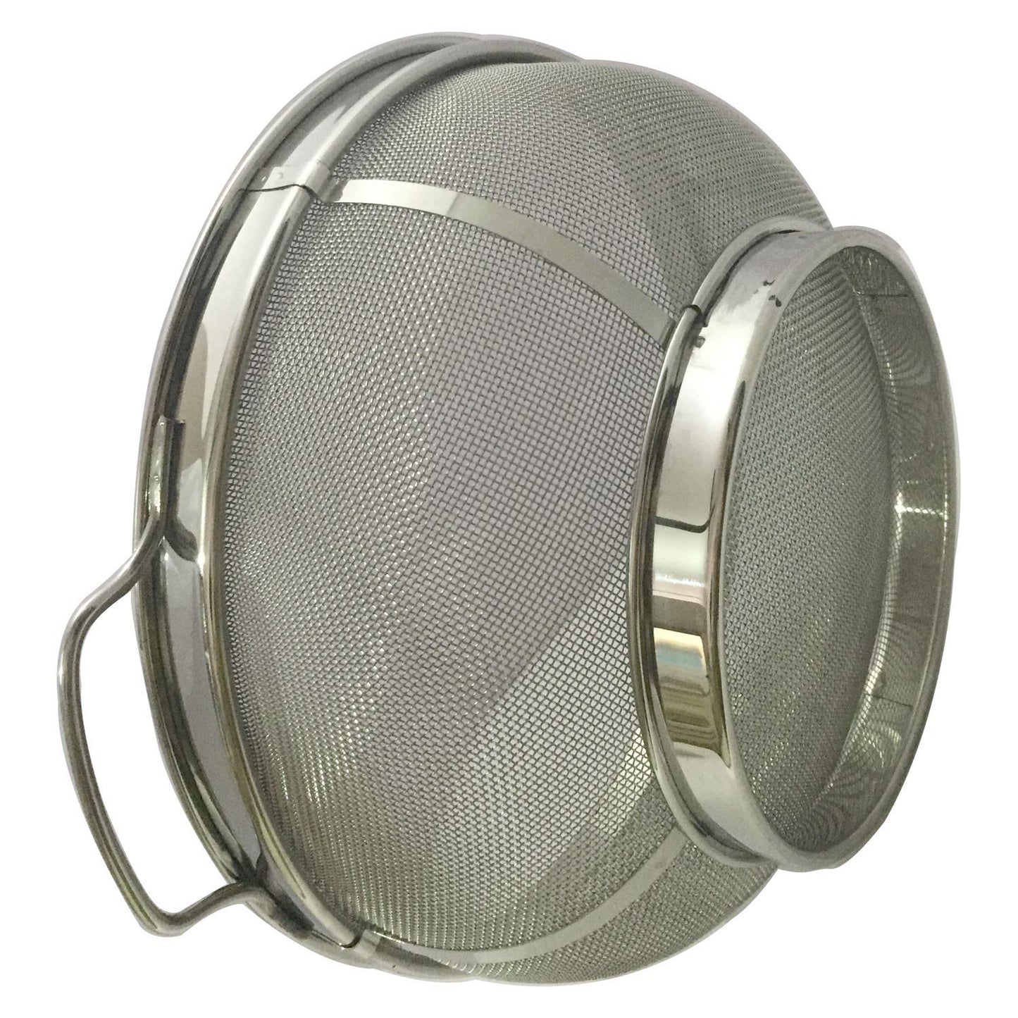GD Colador Multiusos de Acero Inoxidable, Bowl de 9 Pulgadas de Longitud y Ancho, 4.5 Pulgadas de Altura