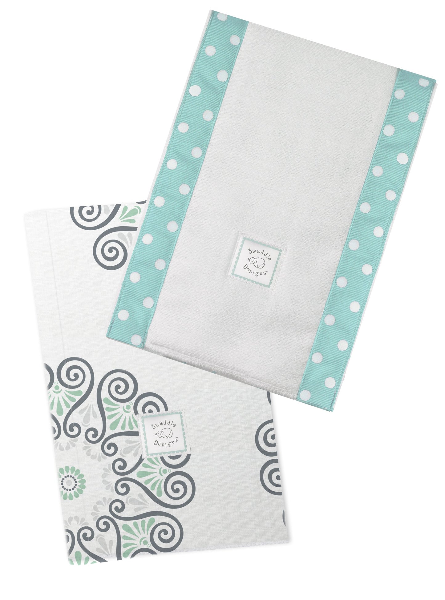 Pañales Baby Burpies SwaddleDesigns SeaCrystal Medallions