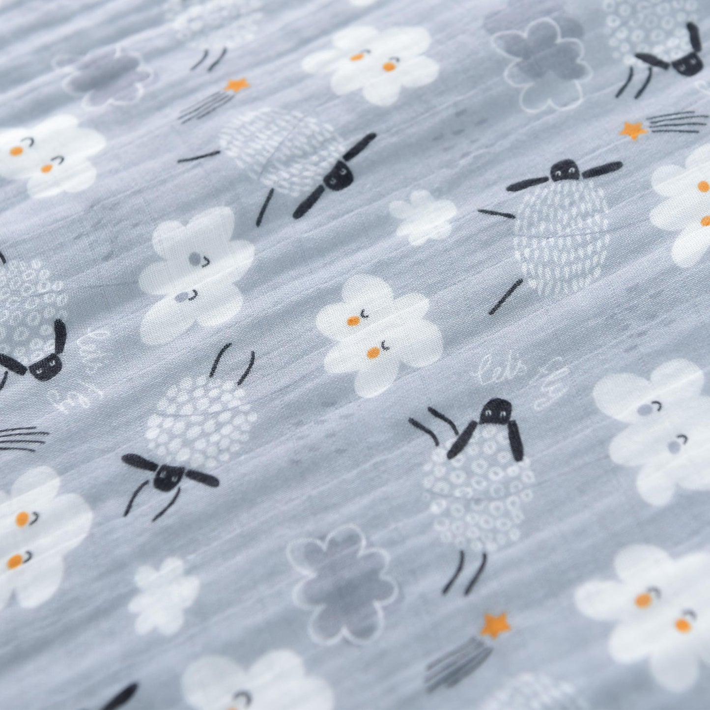 TADO MUSLIN - Saco de dormir para bebé de 2 a 4 T, manta portátil para bebé, 100% algodón orgánico, 0.5 TOG, sacos de dormir para niños pequeños, cierre de 2 vías, suave, 4 capas, 2T, 3T, 4T, ovejas