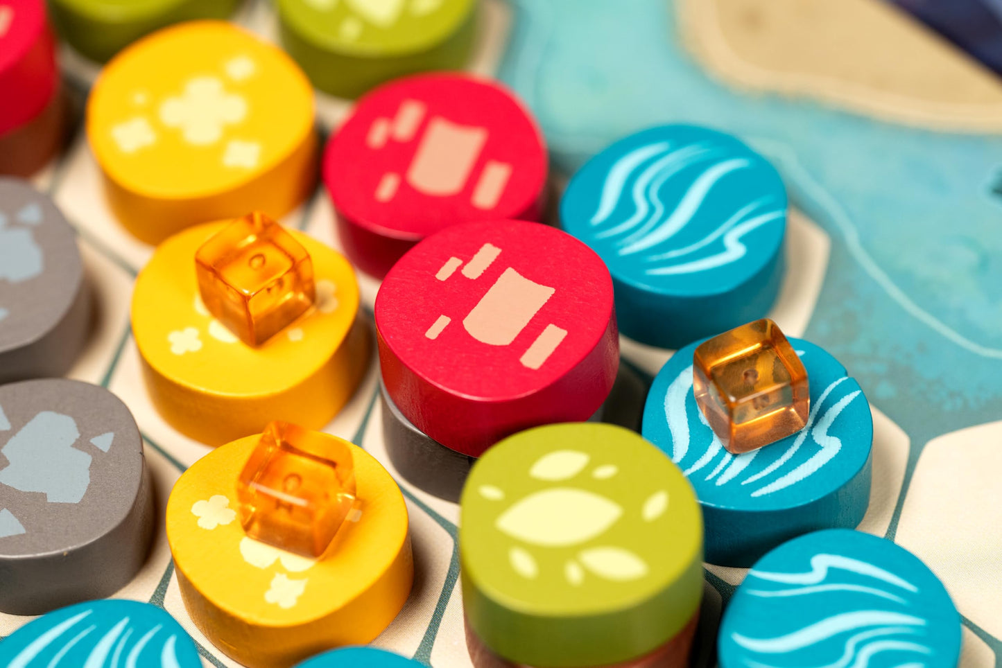 Juego de mesa Harmonies - Crea paisajes oníricos. Juego estratégico y poético, divertido juego familiar para niños y adultos, de 10 años, 1 a 4 jugadores, tiempo de juego de 30 minutos, hecho por