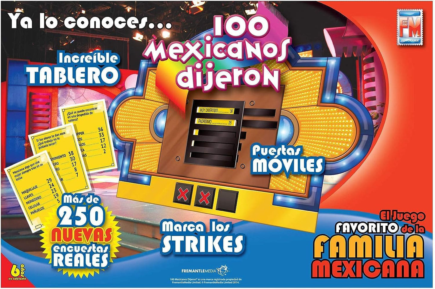 Juego de Mesa Fotorama 100 Mexicanos Dijeron