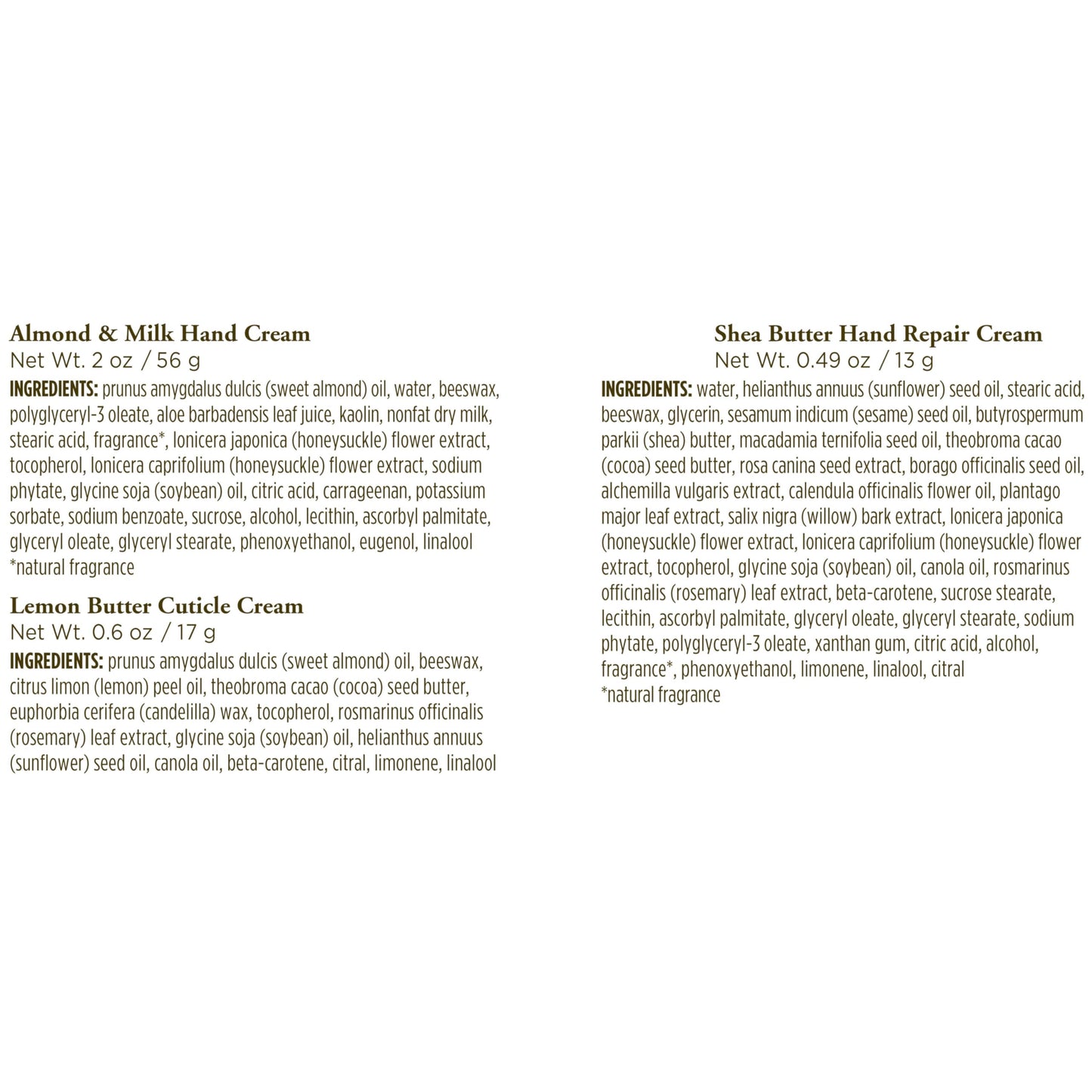 Burt's Bees Hand Repair Gift Set