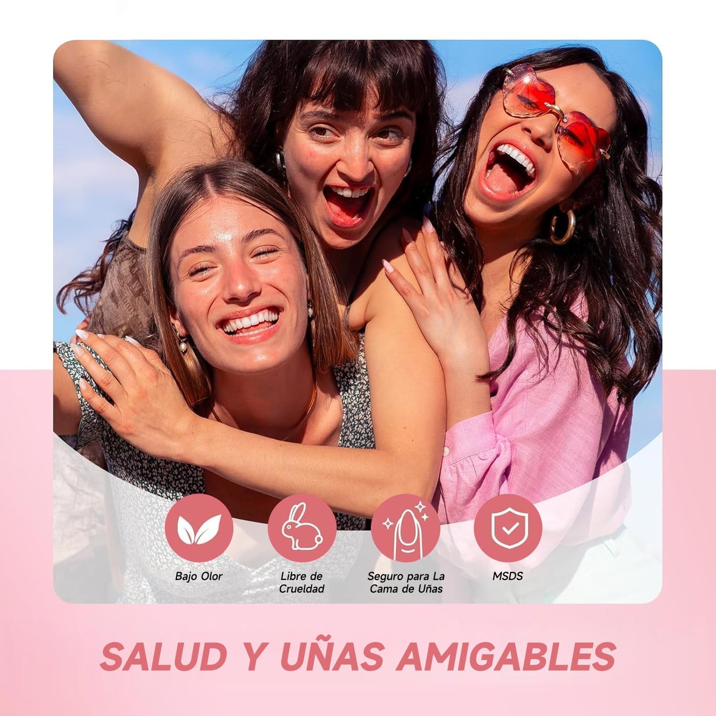 SADOWAY Esmalte en Gel Kit: 6 Colores Set de Esmalte de Gel NudeTonos Piel para un Acabado Natural Fórmula Segura sin Tóxicos Regalo para Mujer