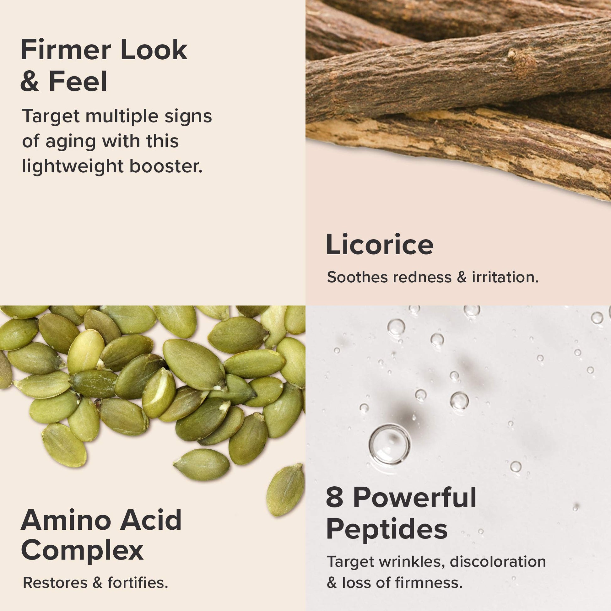 Sérum Peptide Paula's Choice BOOST para Rostro y Cuello, Realce de Firmeza para Piel Normal, Seca o Deshidratada Envejecida