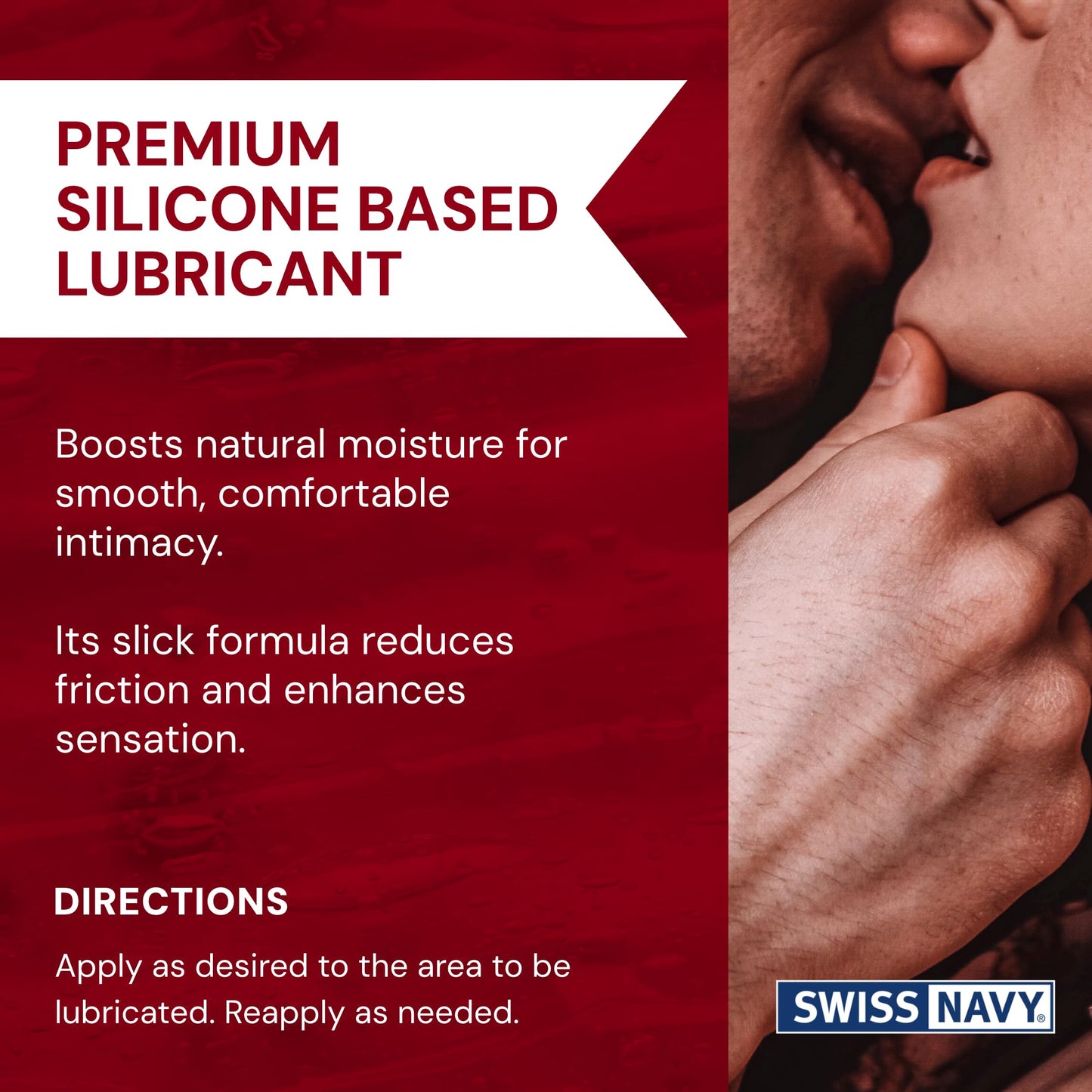 Lubricante de Silicona Premium Swiss Navy 2oz