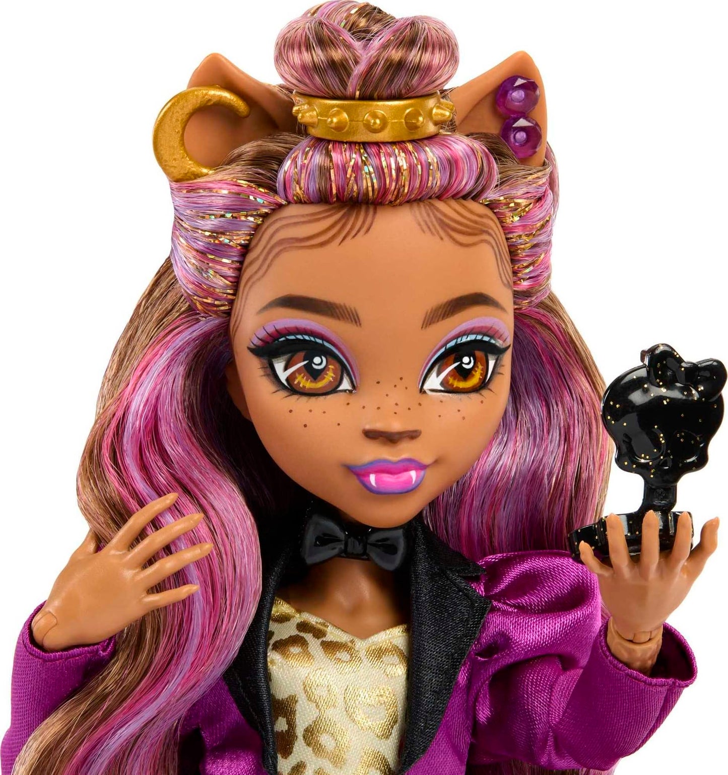 Muñeca Monster High Clawdeen Baile Monstruoso con Accesorios temáticos para niñas