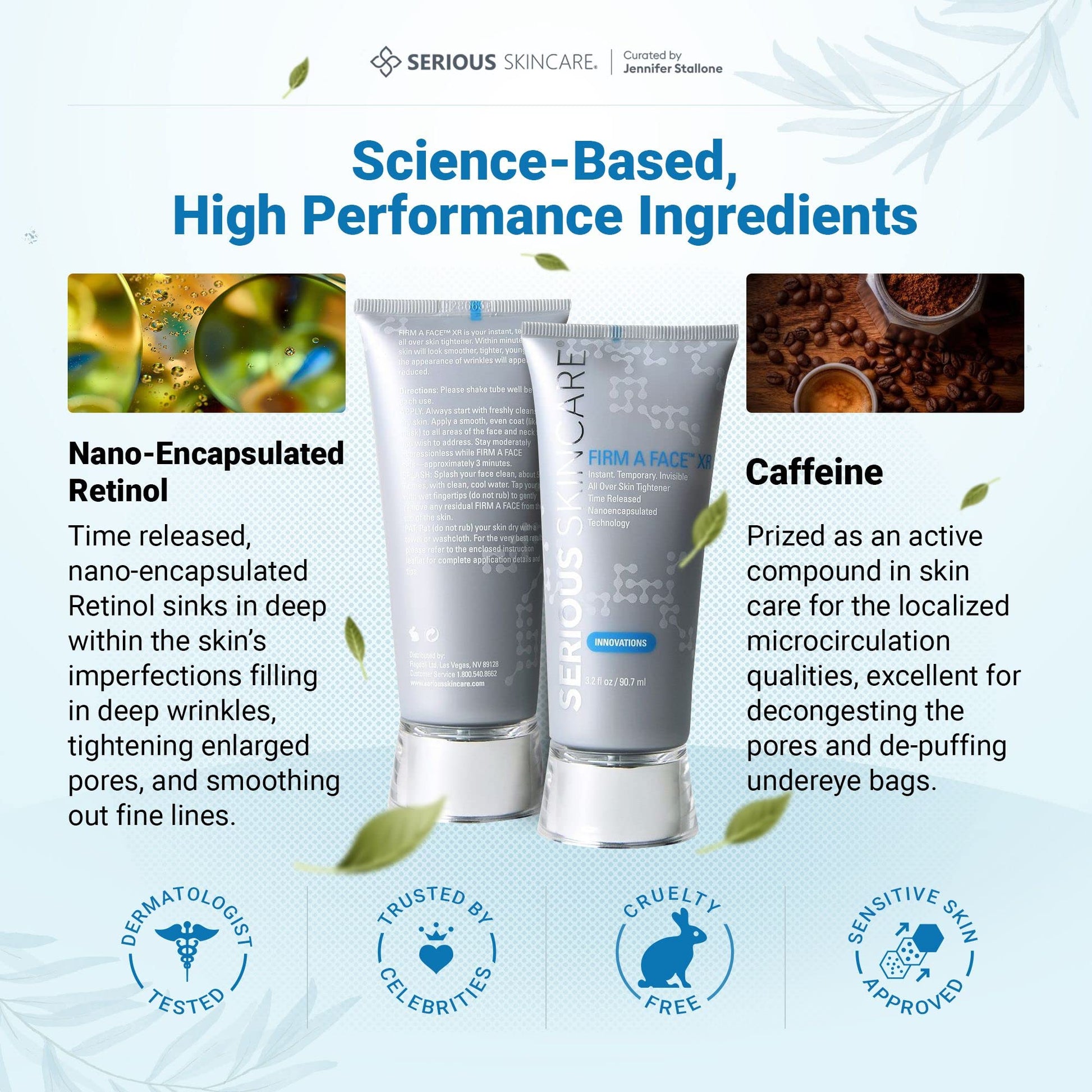 Tensor Facial Firm A Face XR Toda Piel Liberación del Tiempo