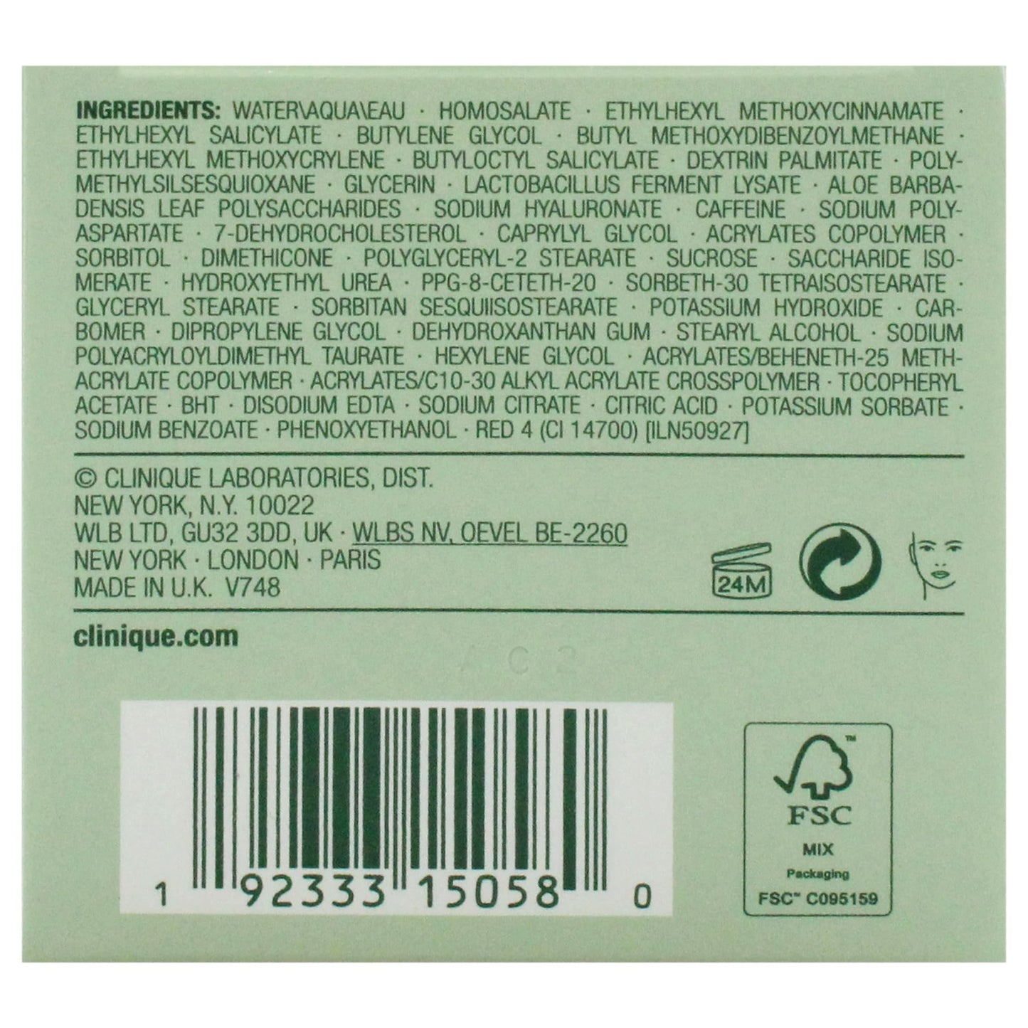Moisture Surge Sheer Hydrator Cream SPF 25