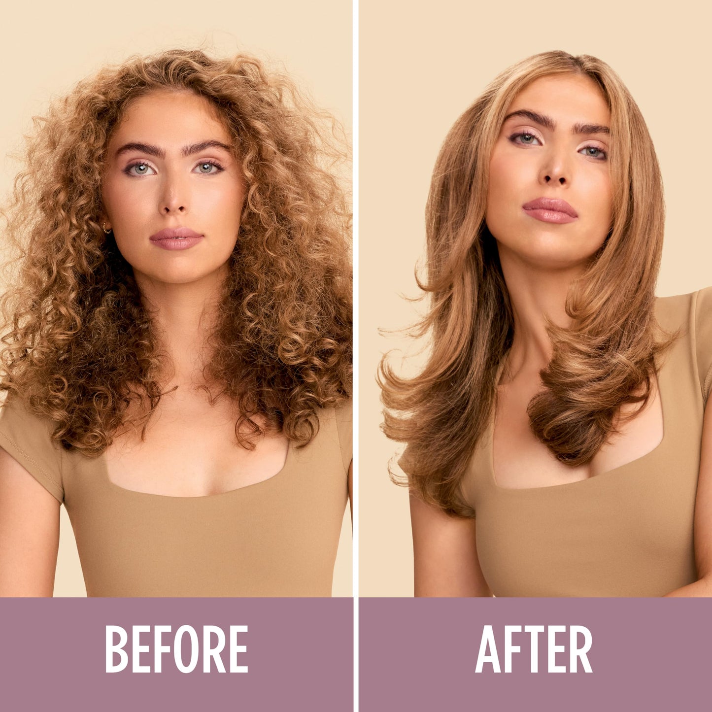 SHARK, Cepillo Secador SmoothStyle, Peine Térmico, Ideal para Todo Tipo de Cabello, Alisa y Da Volumen, 3 Ajustes de Temperatura, Color Seda, HT202