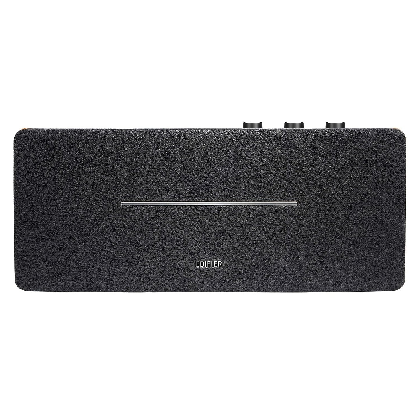 Edifier Altavoz de estantería D12 - Altavoz Bluetooth estéreo de Escritorio Integrado - Altavoz de computadora inalámbrico para Uso de Escritorio - 70 vatios RMS con Salida de línea de subwoofer