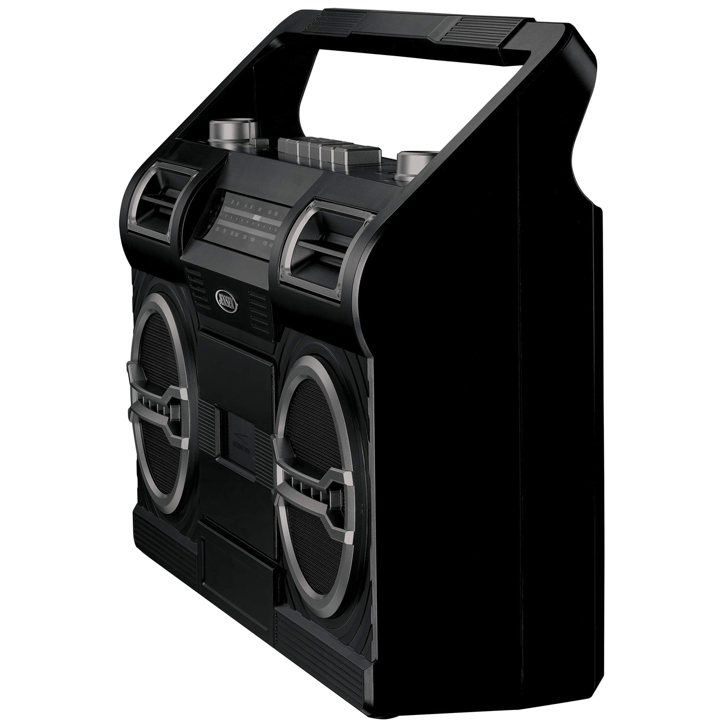 Jensen MCR-500 Radio portátil Am/FM con Reproductor de Casete y Altavoz Incorporado