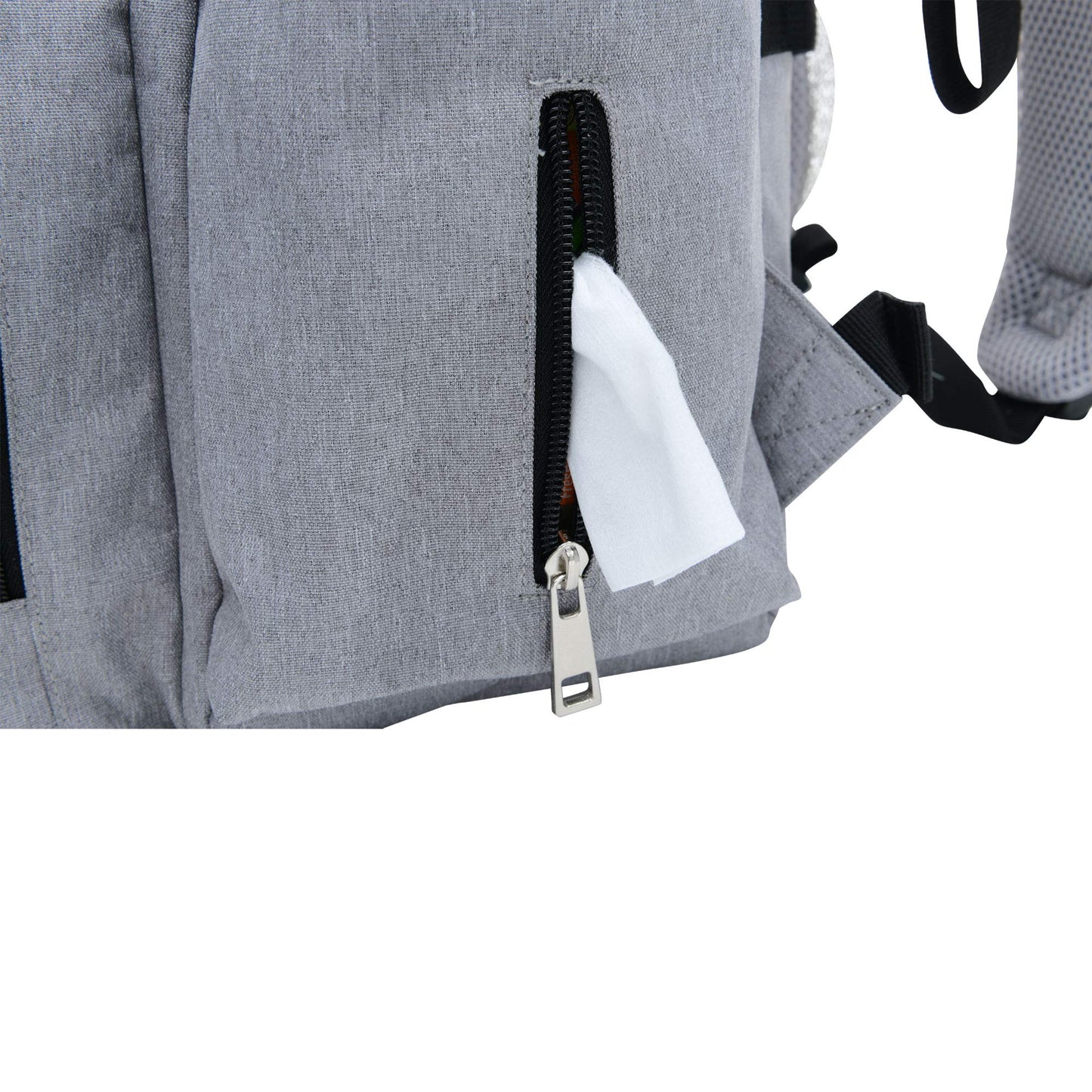 Jeraboo - Mochila organizadora unisex para mama, papa, nina, nino, recien nacido, bolsa espaciosa con cambiador, bolsillo grande y espacioso, bolsillos
