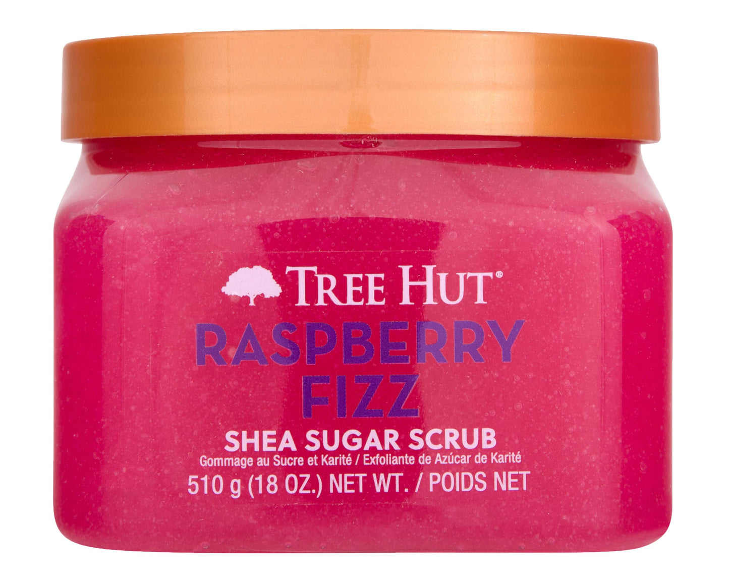 Exfoliante de Azúcar Tree Hut Raspberry Fizz
