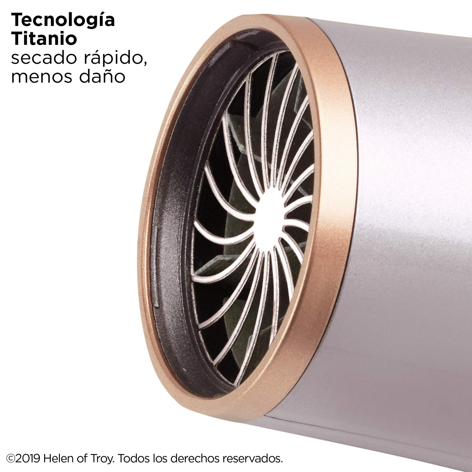 Revlon Salon Secadora Tecnología Titanio 1875W