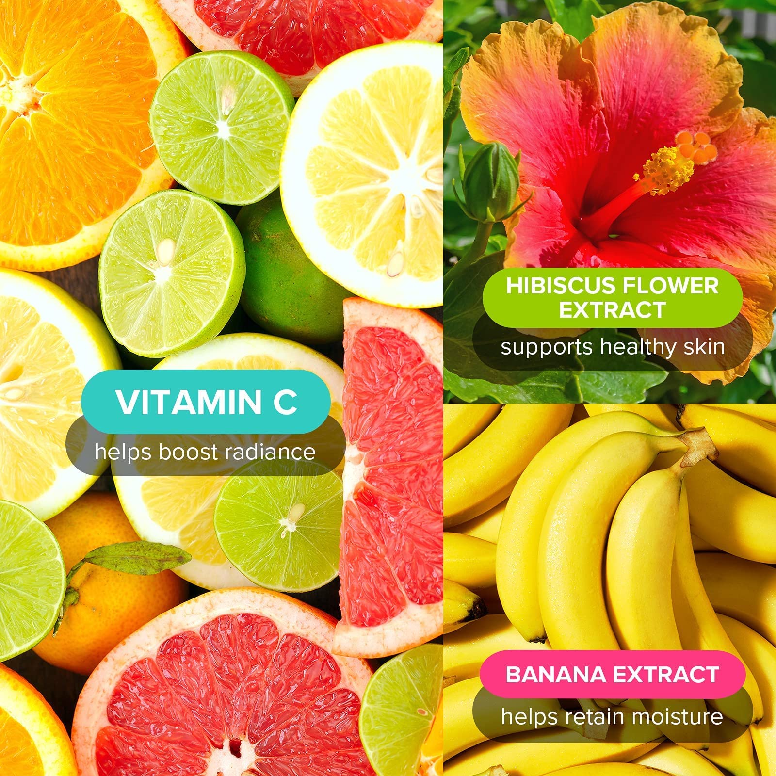 I DEW CARE Vitamina To-Glow Pack Cuidado de la piel | Kit de inicio para el cuidado de la piel | Cuidado de la piel coreano, vegano, libre de crueldad, sin parabenos | Regalos de cumpleaños para amigas femeninas