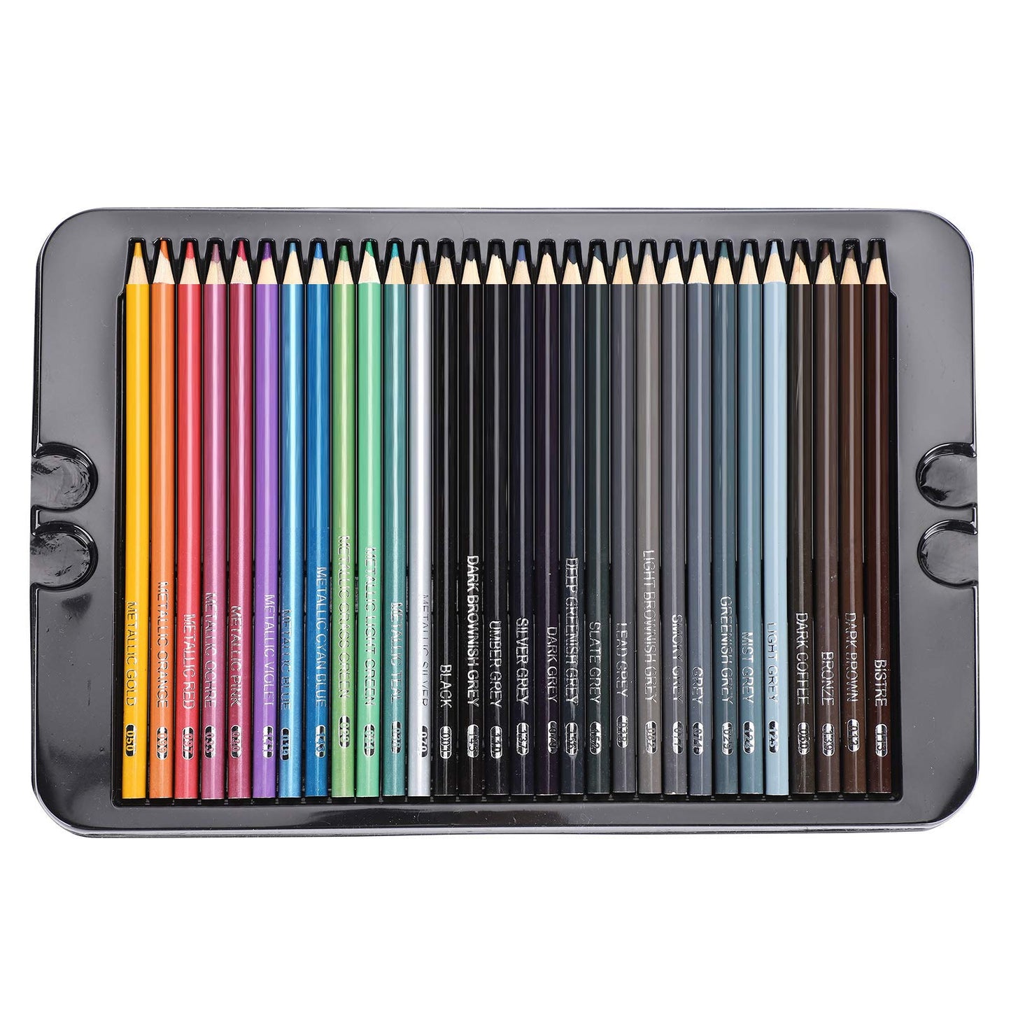 Juego de Lápices de Colores de 180 Piezas, Juego de Lápices de Colores con Caja de Hierro Herramientas de Pintura Prácticas y Seguras Adecuadas para Dibujar Bocetos