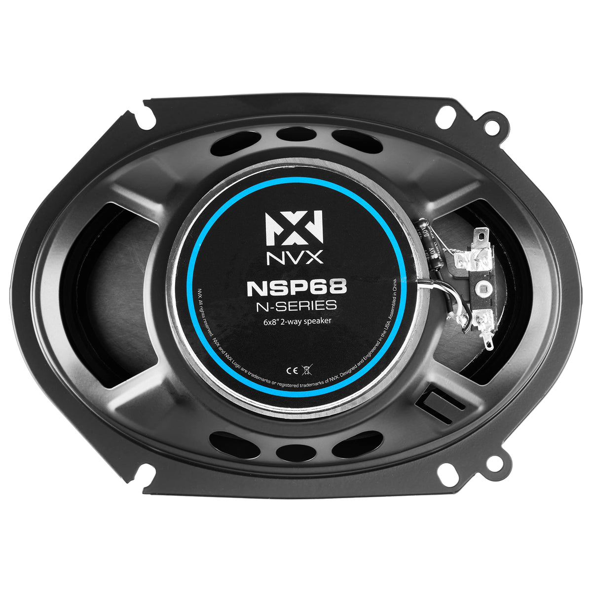 Altavoces Coaxiales NVX 2 Vías Seda Tweeters Cúpula para Coche