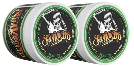 Suavecito 2 Piece Pomade, Matte, 8 Ounce