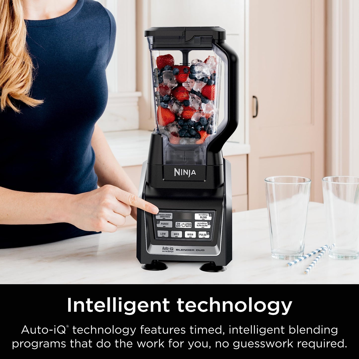 Licuadora Duo Nutri Ninja Auto-iQ