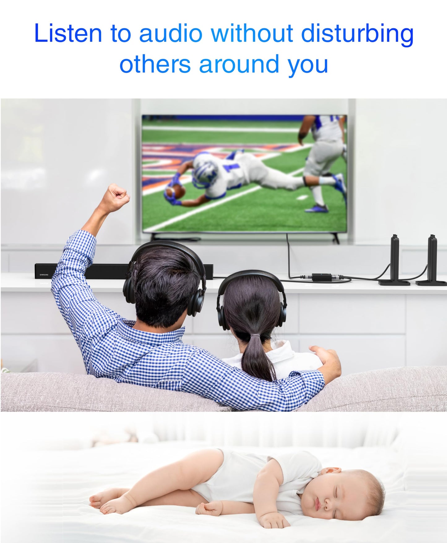 BlueRigger - Divisor de audio óptico digital 1x5 (divisor activo Toslink 1 en 5 salidas, SPDIF, adaptador de audio de fibra óptica) - para cine en casa, Xbox, PS4, DVD, reproductor de CD, receptor