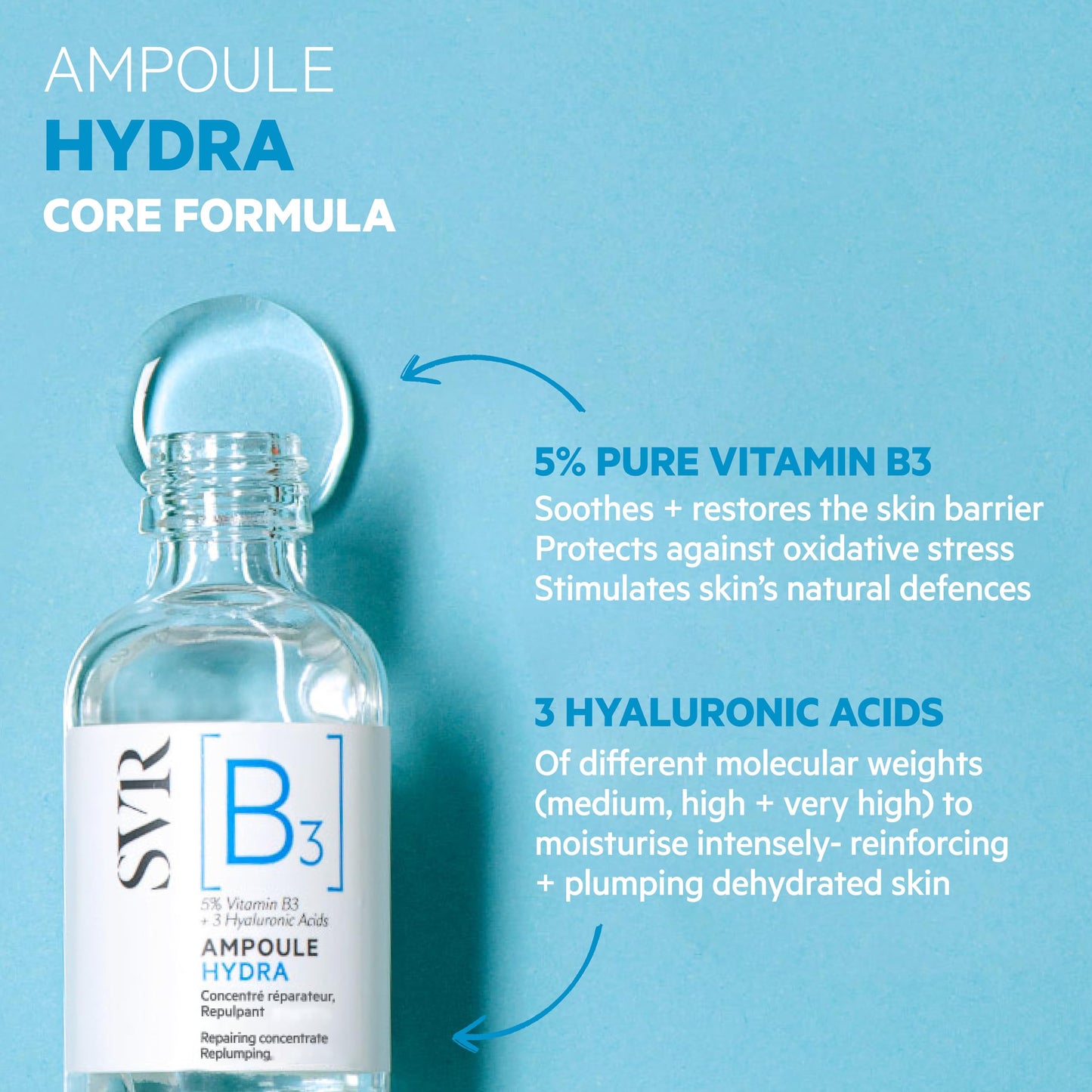 SVR Sérum Con Gotero Ampoule a Lift Niacinamida 30 ml