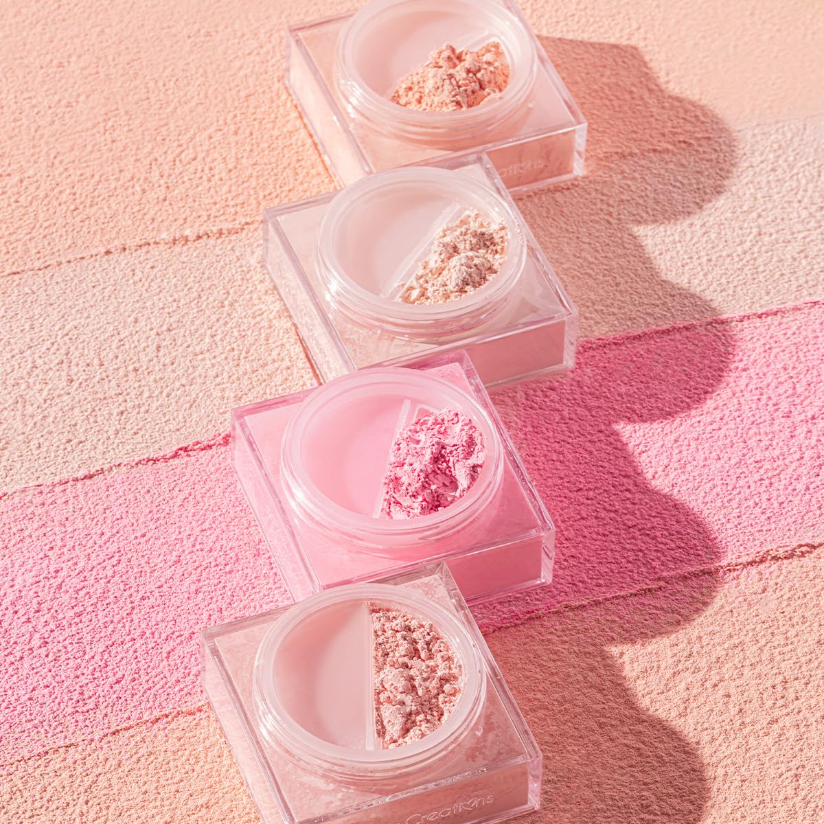 Polvo Fijador Traslucido Bye Filter Beauty Creations 3 tonalidades (PINK CLOUD)