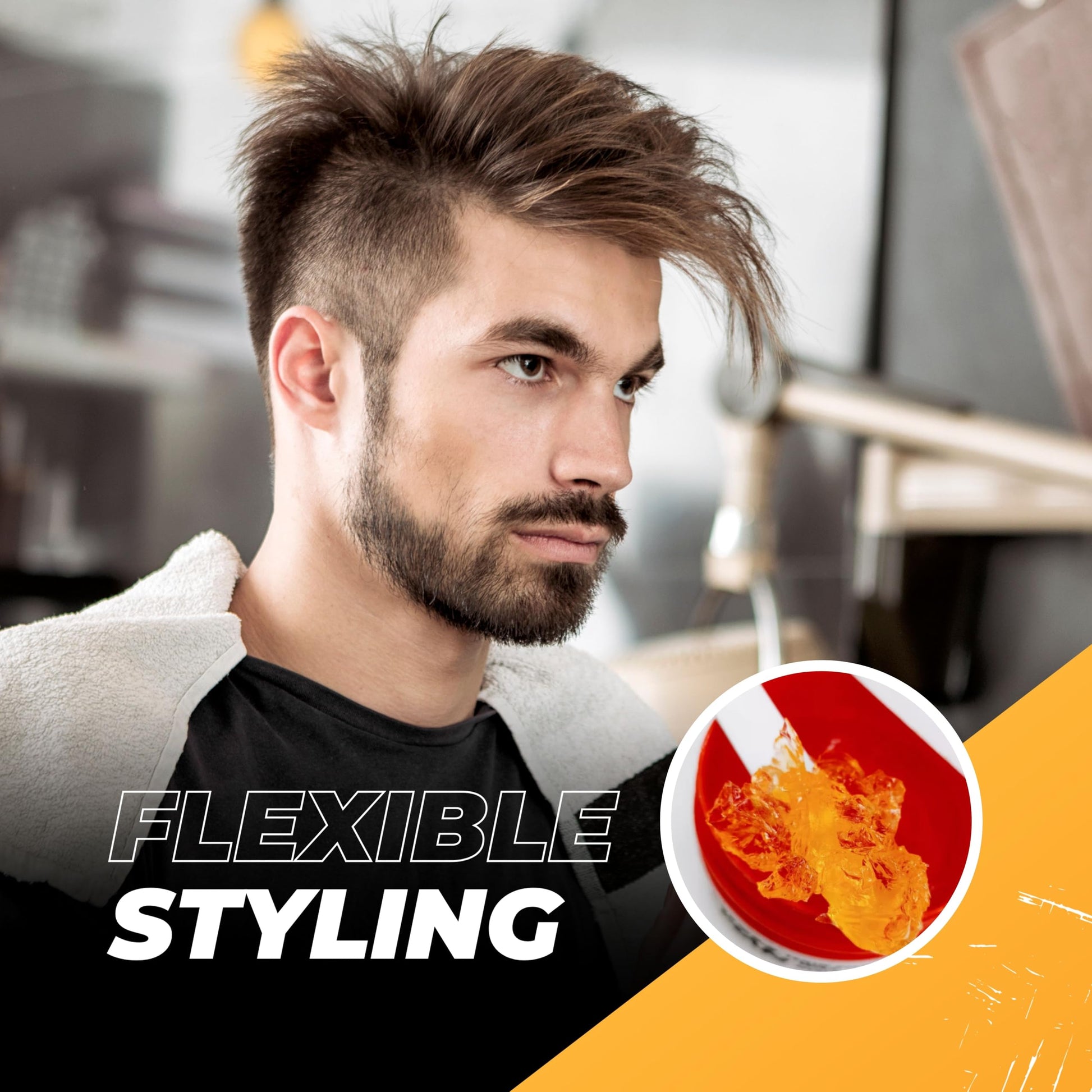 Nishman Serie Hair Styling (06 Mystic Gummy AQUA WAX, 150 ml)