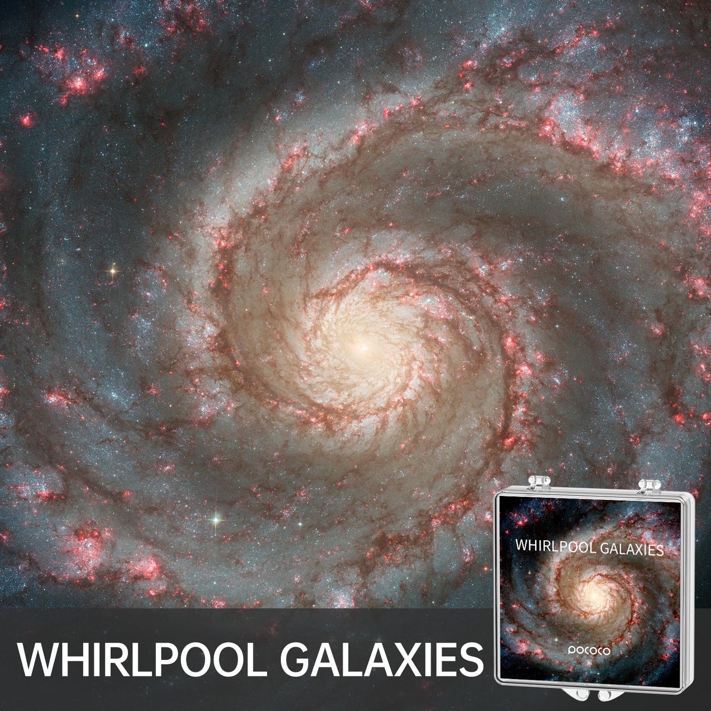 Discos POCOCO Proyector Galaxy 5K Ultra HD Litografía de Semiconductores (6 Discos)