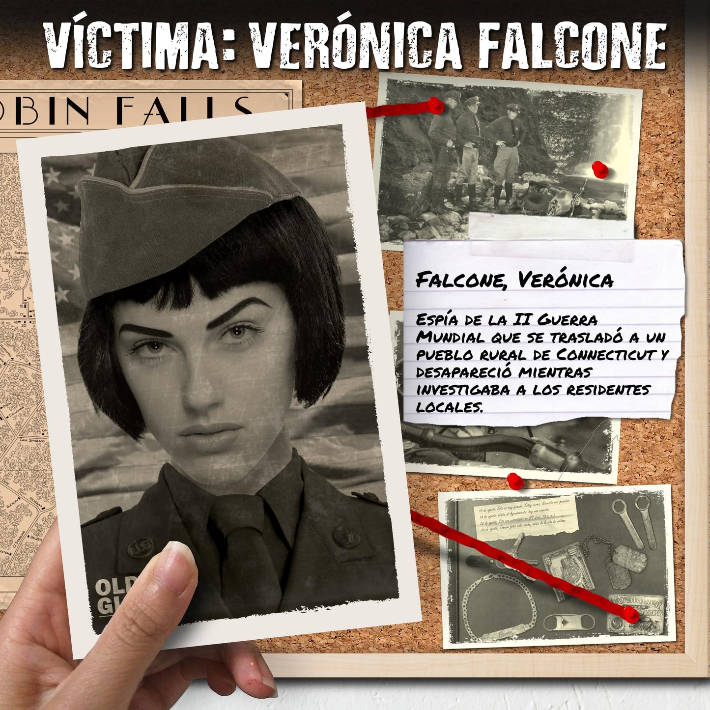 Unsolved Case Files: El juego de Casos de Asesinatos sin Resolver: Quién asesinó a Veronica Falcone? Puedes Resolver el crimen?