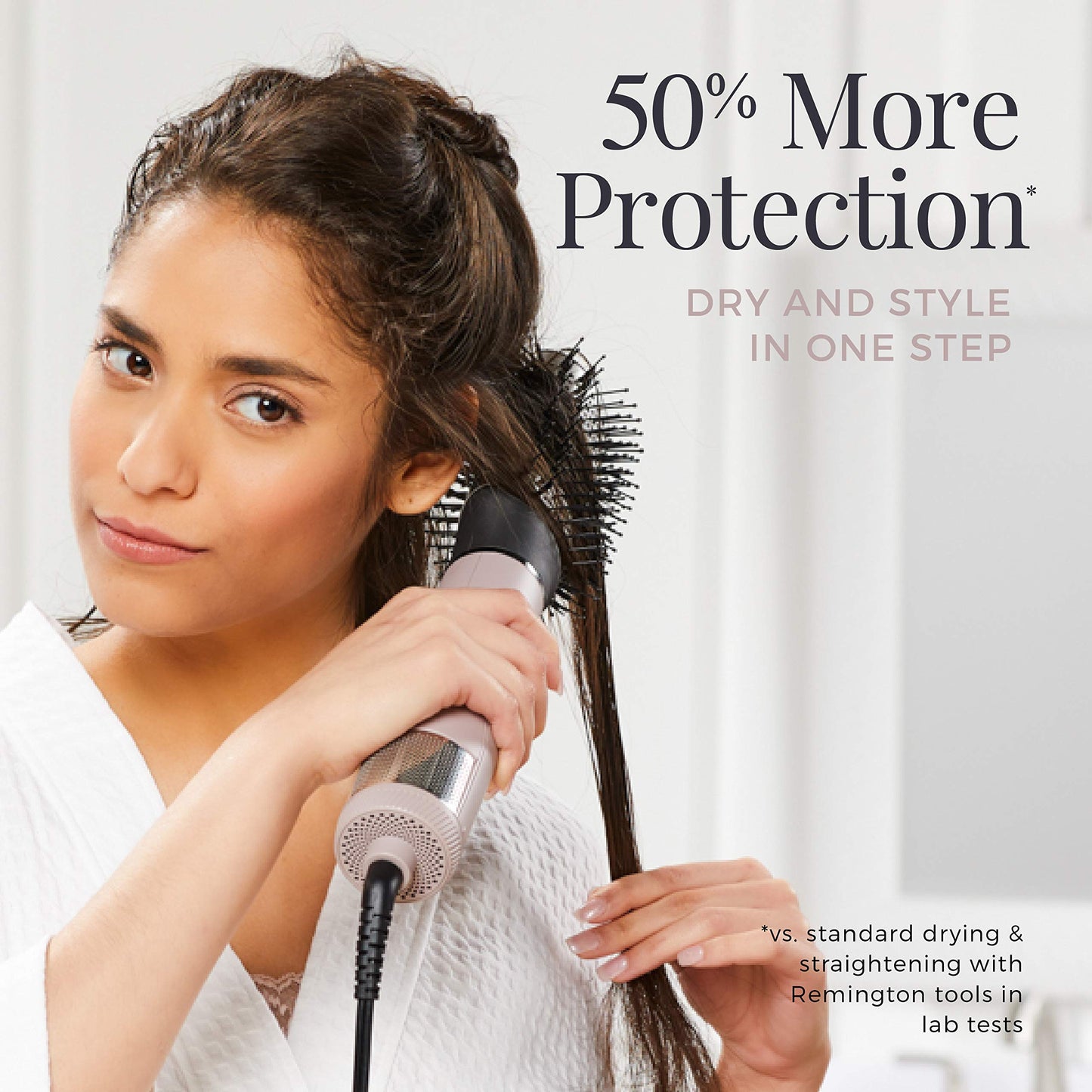 Remington Pro Wet2style - Cepillo ovalado y voluminizador