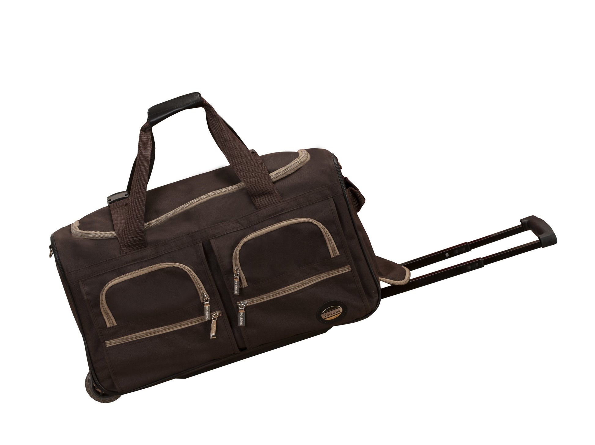 Bolsa de Lona con Ruedas Rockland Marrón 22 Pulgadas