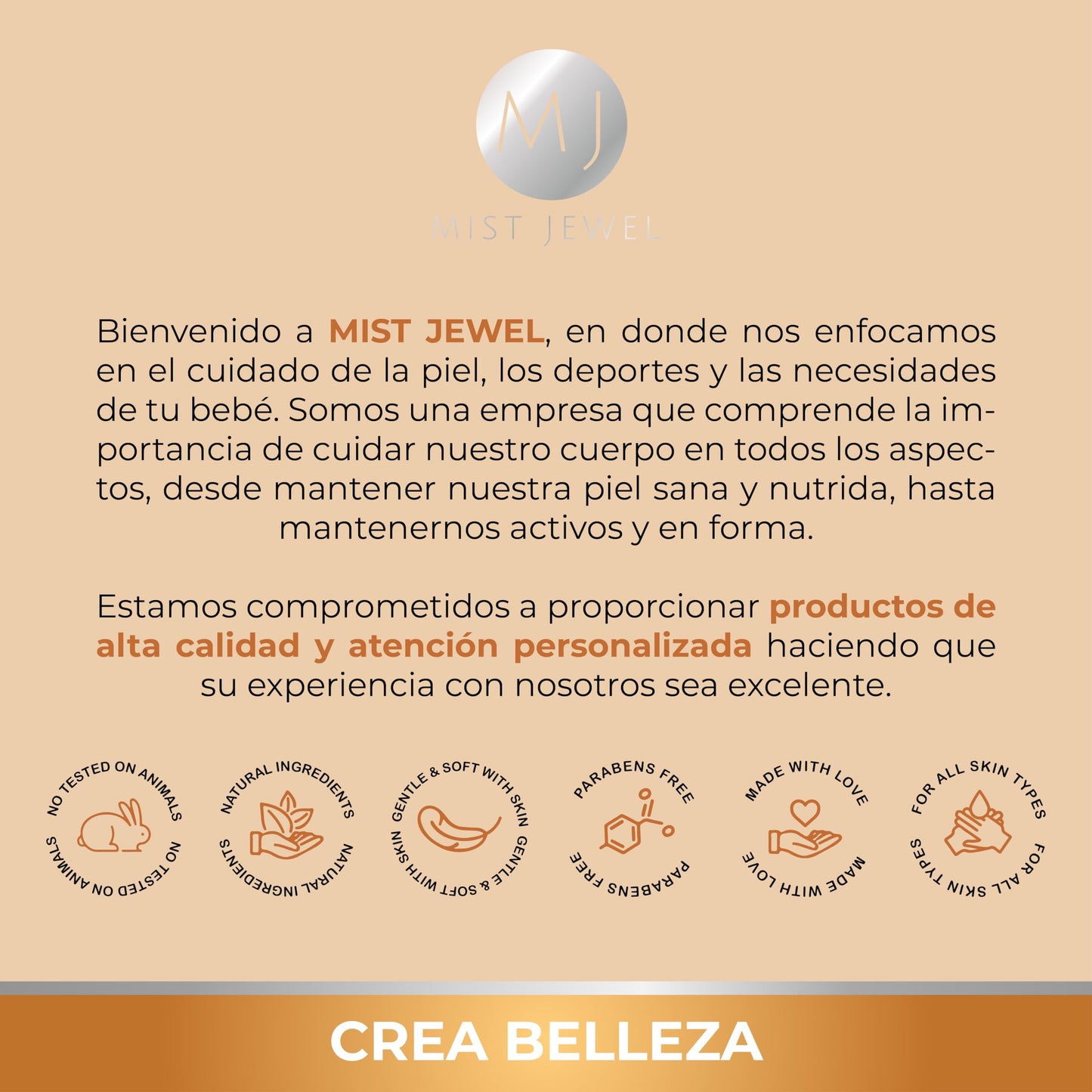 MIST JEWEL Suero vitamina C + Acido hialuronico + VIt E facial + Rosa mosqueta hidratante y protector piel | Serum con Efecto reparador y protector anti manchas cutis
