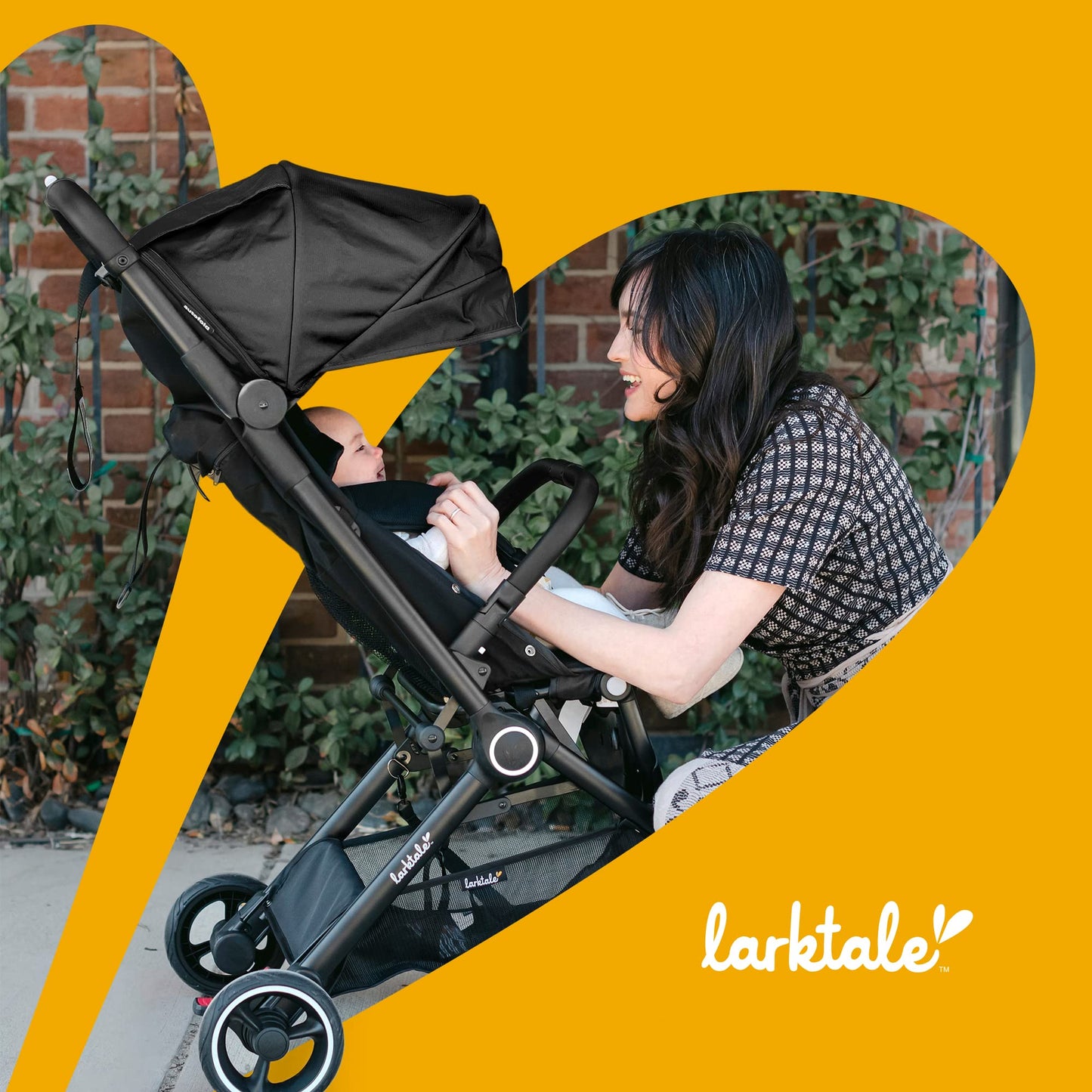 Larktale Autofold™ Carriola - Clovelly Amarillo