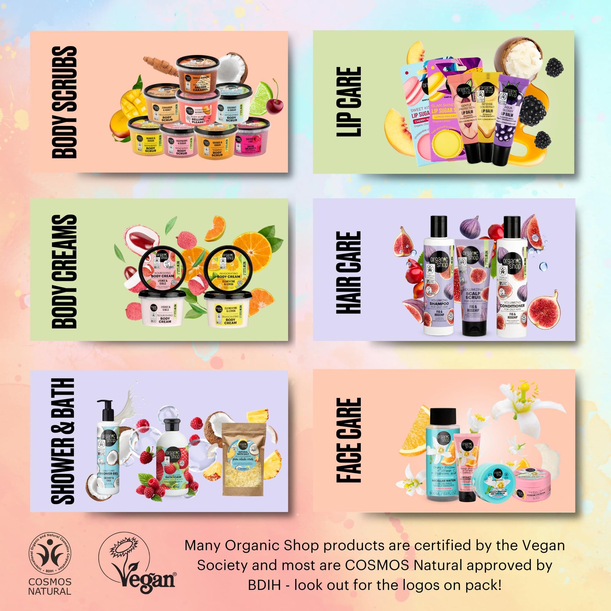 Exfoliante Corporal Orgánico Organic Shop Coco y Azúcar Hidratante