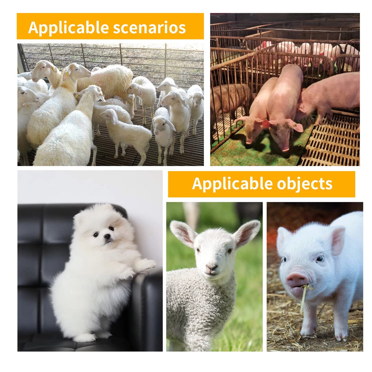 Chupetes de Goma Suave para Alimentación de Animales Pequeños