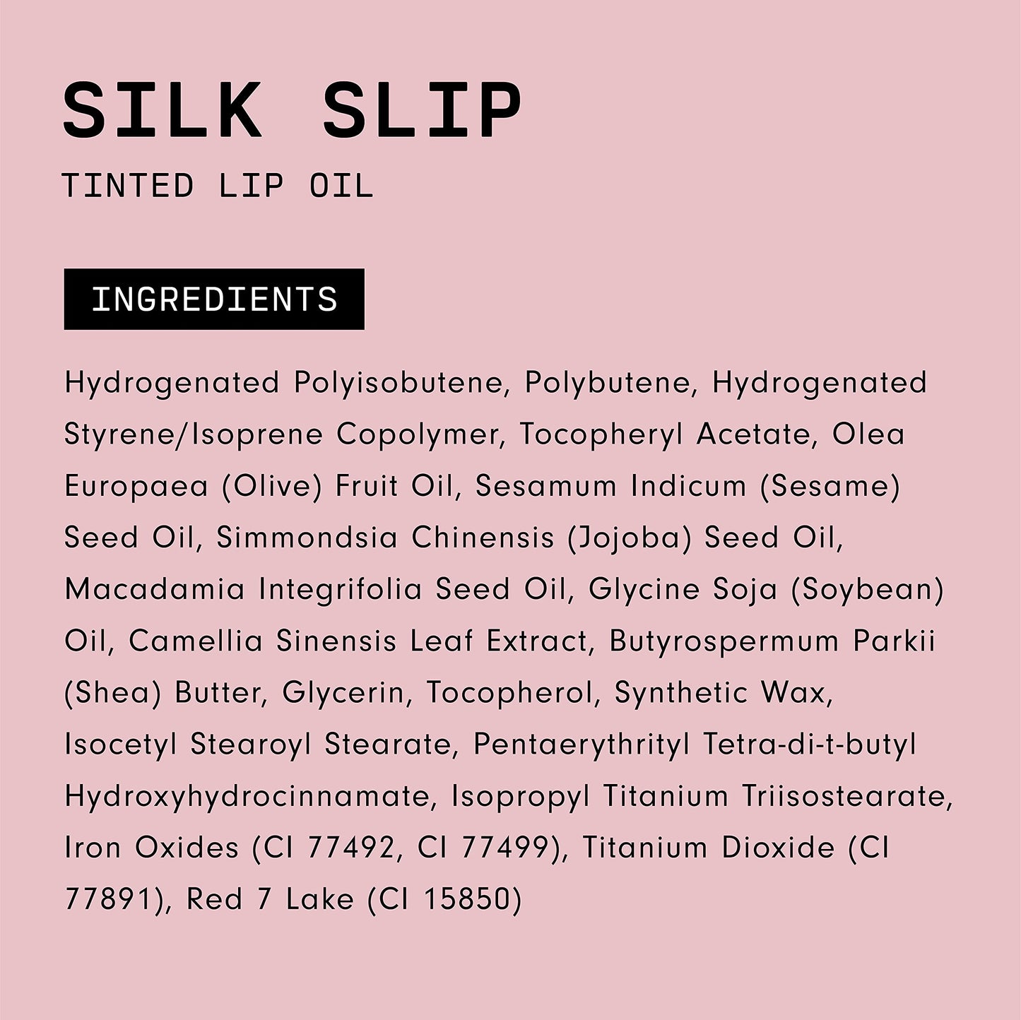 Versed Silk Slip Tinted Lip Oil, Blossom - Sheer Pink Lip Tint - Long-Lasting, Moisturizing Makeup with Jojoba + Vitamin E - Helps Smooth + Hydrate Chapped Lips - Vegan Lip Care (0.3 oz)