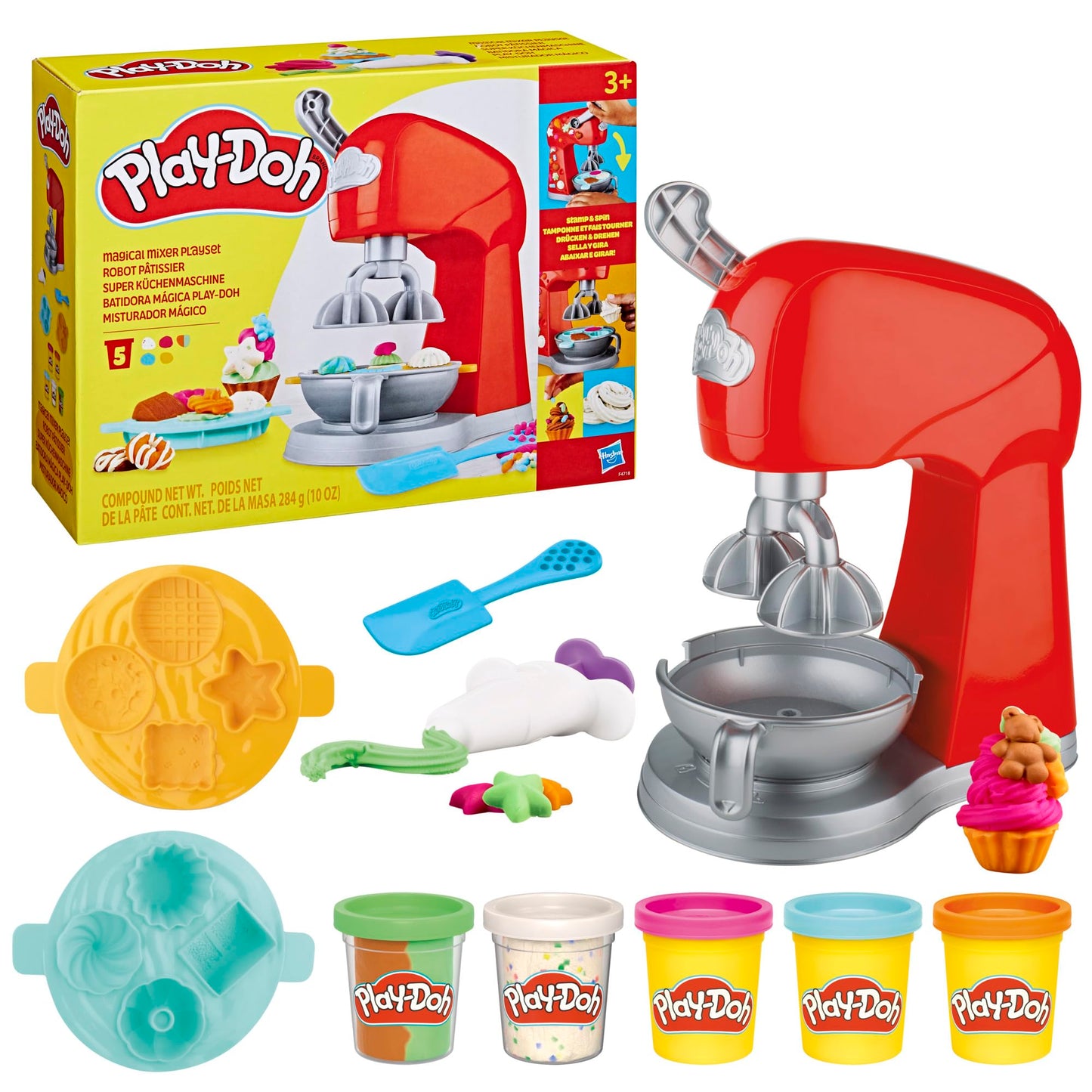 Hasbro Play-Doh Kitchen Creations Batidora Mágica Juego de Creatividad para Niños y Niñas a Partir de los 3 años