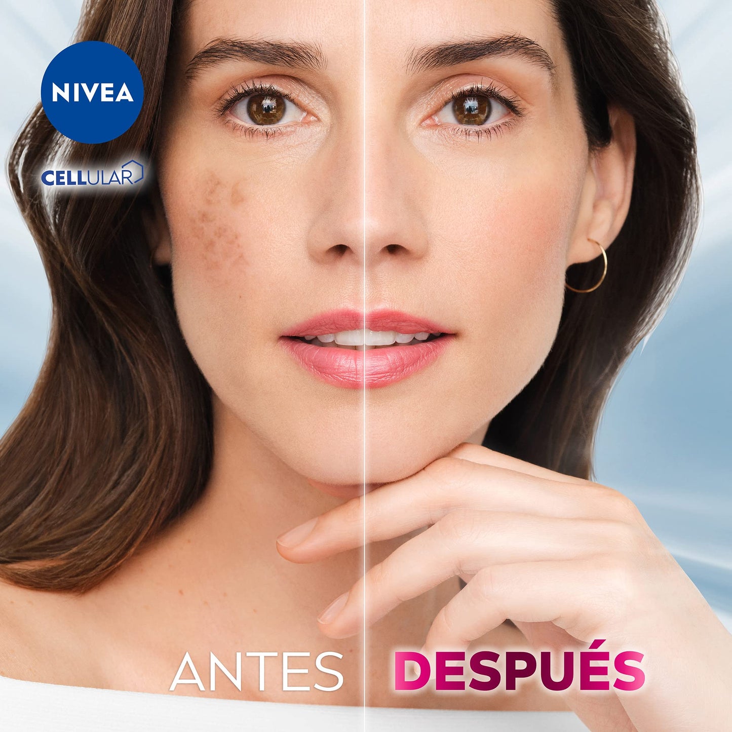 Kit Anti-manchas Rutina Facial Básica Nivea Luminous 630 Serum facial, 30 ml + Fluido facial con Vitamina E y Ácido Hialurónico, 40 ml