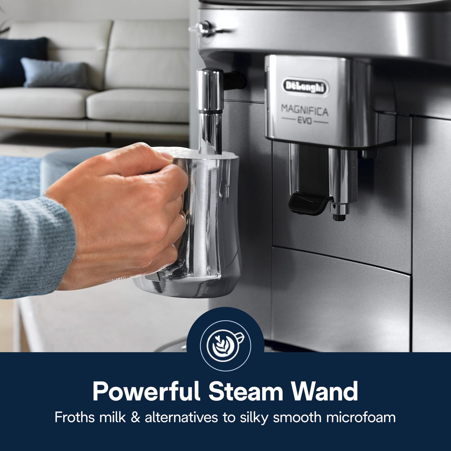 De'Longhi Cafetera Superautomática ECAM29043SB Magnifica Evo