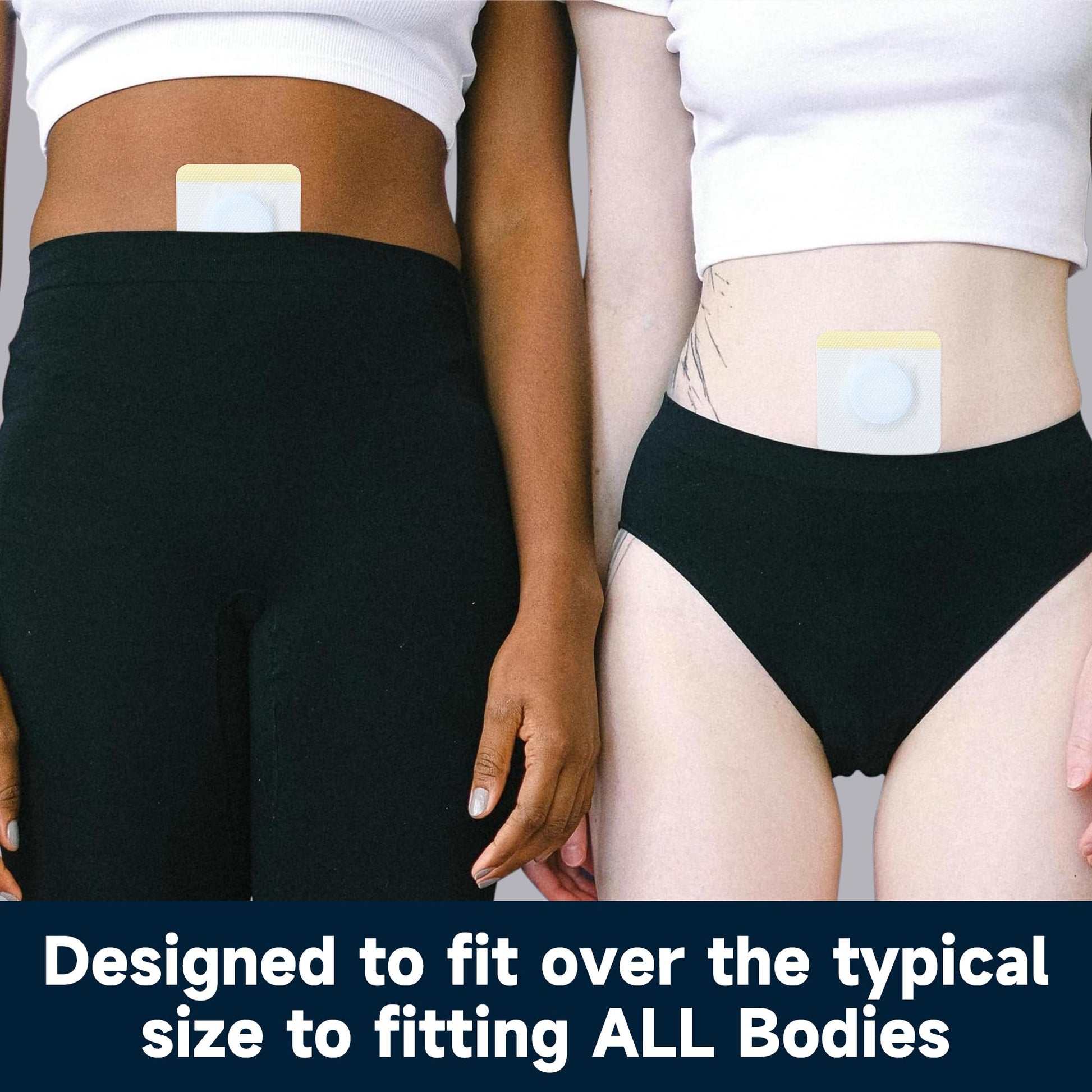 Tuiskusa Tuiskusa 20Pcs Paquete De Aceite De Ricino Desechable Para Ombligo, Parches De Aceite De Ricino Altamente Absorbentes Para Promover La Digestión, Kit De Paquete De Aceite De Ricino